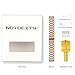 NotoCity Stainless Steel Metal 18mm Quick Release Watch Band for HUAWEI Watch/Whithings Activite/Steel/Pop Watch,GarminActive S,Replacement Watch Strap for Mens Womens Sport Watchbands-rose gold