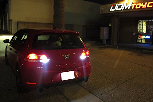iJDMTOY Error Free 21-SMD 7440 W21W LED Backup Reverse Light Bulbs For 2010-2014 Volkswagen MK6 Golf or GTi