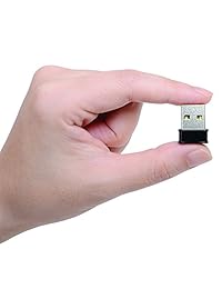 Edimax EW 7811UN 150 Mbps 11 N adaptador USB Wi Fi, Nano Tamaño permite Plug it y olvidar it, ideal para Raspberry Pi PI2, soporta windows, Mac OS, Linux (Negro Oro), Negro Plateado