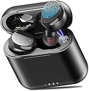 TOZO T6 True Wireless Earbuds Bluetooth Headphones Touch Control with Wireless Charging Case IPX8 Waterproof S
