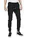 ITALY MORN Men's Chino Jogger Casual Pants S Black