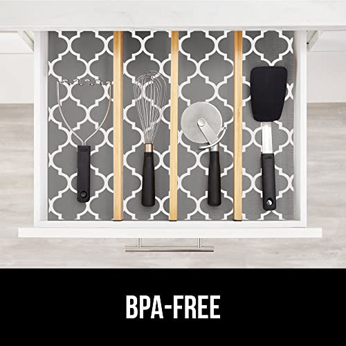 Gorilla Grip Slip Resistant Drawer and Shelf Liner 2 Pack, Non Adhesive