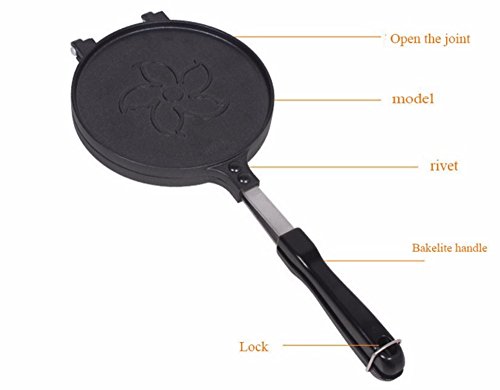 Xiaolanwelc@ Egg Roll Mode Non-Stick Omelet Waffles For The Baking Pan Cake Aluminium Alloy Bakeware