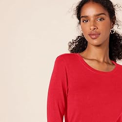 Amazon Essentials Women's Regular-Fit Long-Sleeve