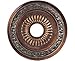 Minka Lavery 1940-126, Belcaro Chandelier Accessory Ceiling Medallion, Walnut