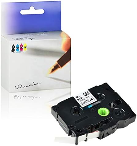KCMYTONER 1PK Compatible for Brother TZ TZe TZe-FA3R TZeFA3R TZ-FA3R TZFA3R Red on White Fabric Iron-on Labelling Tape Cassette 1/2 x 10ft 12mm x 3m Work in P-Touch PT-D400 PT-D210 PT-H110 Printer