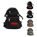 Jeep Wrangler Punisher Skull Heavyweight Canvas Backpack Bag
