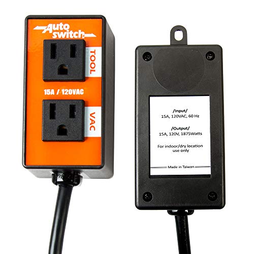 O'SKOOL Automatic Vacuum Switch Allows Power Tool to Turn Vacuum