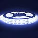 JOYLIT 24V LED Strip Lights White 6000-6500K 16.4ft/5M 5050 SMD 300LEDs IP65 Waterproof, Dimmable Self-Adhesive LED Tape Lighting for Kitchen Cabinets, Book Shelf, TV Bias Lighting Decoration