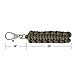Techion 4 Pack Paracord Zipper Pulls for Backpacks, Tents, Trolley Cases, Traveling Cases, Jackets and Many Other Items That with Zippers (ArmyGreen)