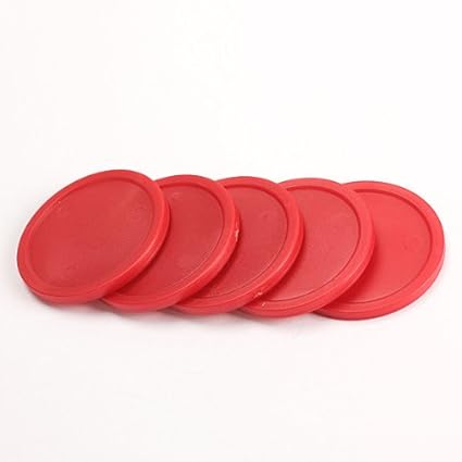Amazon Com Glamorway Pack Of 5 Red 2 Inch Mini Air Hockey Table
