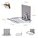 LAUNGDA Soap Dish Adhesive Soap Holder Wall Mounted Chrome Soap Dish Holder for Shower/Bathroom/Kitchen/Tile