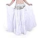 BellyLady Womens Belly Dance 8 Yard Skirt Vogue Bohemia Skirt Gypsy Maxi Skirt-Black