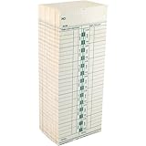 500-Pack of Time Cards with 4 IR-40T Ink Rolls for the TC100 Time Clock