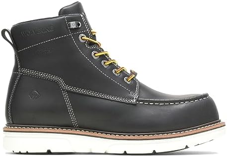 Wolverine Men\'s W08293 Two-Tone Leather Work Soft Toe Boots Shoes Sz 11M Shop for Wolverine Men main image 2
