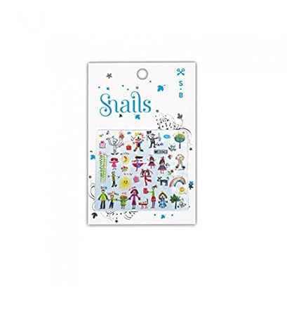 Snails 10013175 3D Nail Tattoo Storytelling