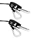 VIVOSUN - 2 Pairs 1/8 inch Adjustable Heavy Duty Rope Hanger - Reinforced Metal Internal Gears, Loose-Proof Design, 8-ft Long & 150lbs Weight Capacity (Upgraded Version)