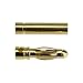 Vktech 4.0mm Gold-plated Bullet Connector Battery ESC Plug,Set of 50