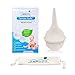 Innovo Hospital Grade Silicone Twister Bulb Baby Nasal Aspirator, Snot Sucker and Mucus Sucker, Non-Toxic Nasal Bulb, Cleanable and Reusable Ear Syringe