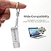 USB Flash Drive 512GB USB2.0 Bulk Memory Stick Xinhuayi Thumb Drive Jump Drive Zip Drive(silver512G)