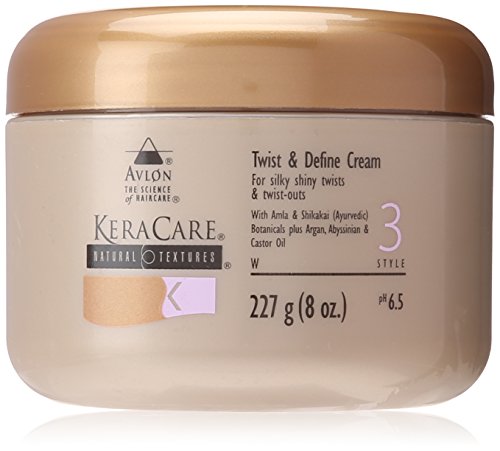 Avlon Keracare Natural Textures Twist and Define Cream, 8 Ounce