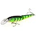 Lot 5 pcs Crankbait Crankbait Fishing Baits Lures Minnow Hooks 9.6g 10.5cm / 4.13