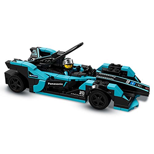 LEGO 76898 Speed Champions Formula E Panasonic Jaguar Racing GEN2 car & Jaguar I-PACE eTROPHY, Rennwagen-Set – Bild 5