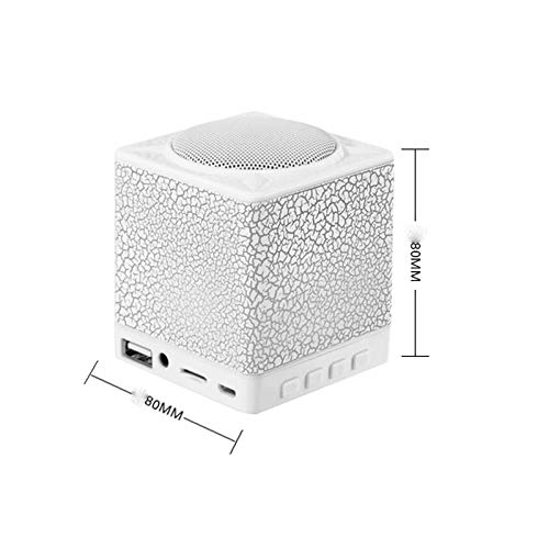 Byx- Bluetooth Speaker Audio Subwoofer - Laptop Audio USB Mini Speaker Multimedia Subwoofer/80X80MM Speaker (Color : B)