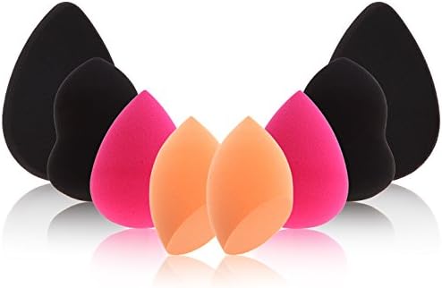 8-Pack Latex Free Large &amp; Mini beauty sponge blender for Body &amp; Makeup