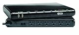 Tripp Lite 6 Outlet Under-Monitor Isobar Surge Protector Power Strip, 2 USB, 8ft Cord, Tel/Modem/Fax Protection, RJ11, $100,000 Insurance (MT-6PLUS)