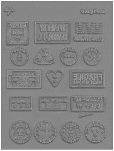 Lisa Pavelka 27231 Texture Stamp Going Places