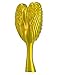Tangle Angel Hair Brush – Detangles Wet and Dry Hair – Ergonomic Shape With Heat Resistant Antibacterial Bristles – For All Hair Types – Gold Hair