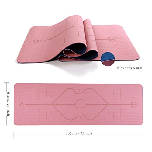 Outry Yoga Mat Non Slip,1/4 \