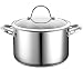Cooks Standard 6-Quart Stainless Steel Stockpot with Lid