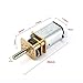 uxcell DC 12V 1000RPM Micro Speed Reduction Motor Mini Gear Box with 2 Terminals for RC Car Robot Model DIY Engine Toy