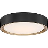 Access Lighting 49970LEDDCS-MBL/ACR Malaga - 24W 1 3CCT LED Flush Mount-3.25 Inches Tall and 15.75 Inches Wide, Finish Color: