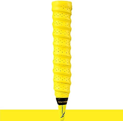 FANGCAN Anti-Slip PU Overgrip Tape for Tennis Squash Badminton Racketball Racket and Paddle Pickleball Handle Pack of 3