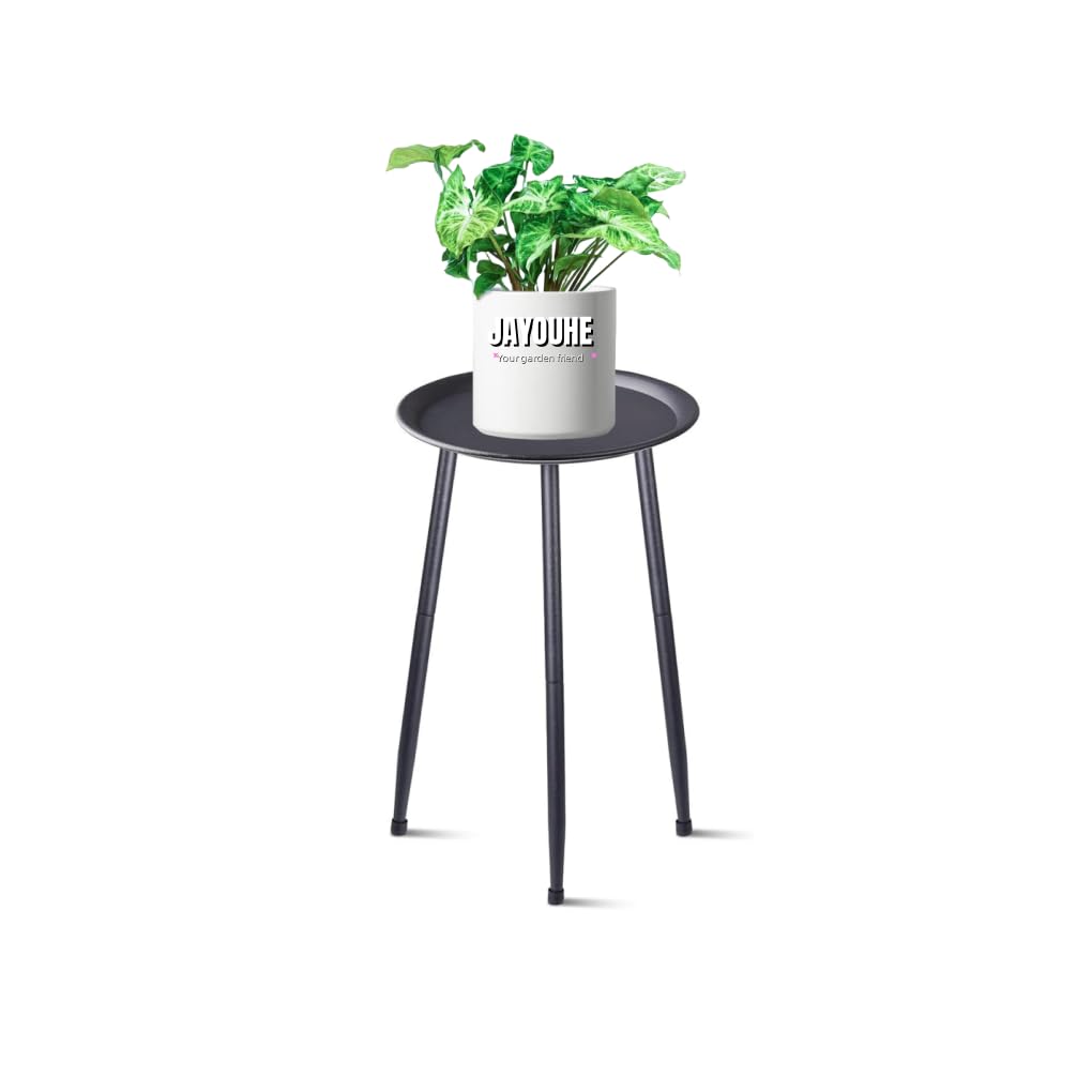 JaYouhe Plant Stands, Plant Table for Flower Pots, Heavy Duty Metal Tall Plant Holder, Corner Plant Stand Indoor/Outdoor