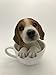 Pacific Giftware Adorable Teacup Pet Pals Puppy Collectible Figurine 5.75 Inches (Beagle)