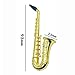 LEANO Creative Small Sax-Shape Metal Mini Sacks Pipe Photographs