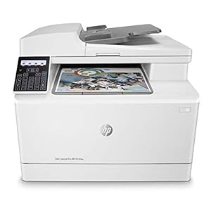 HP Color LaserJet Pro M183fw Multifunktions-Farblaserdrucker (Drucker, Scanner, Kopierer, Fax, WLAN, LAN, Airprint) 16…