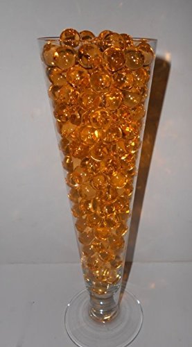 Vase Filler American Made Water Beads Wedding & Event Centerpiece Decorations, Water Beads (Gold)