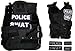 Paintball Airsoft Black SWAT, POLICE Tactical Vest Field Gear