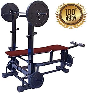Madhrun ABS-RUN-1765 Home Gym Bench (Multicolor)
