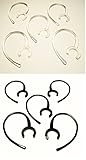 10 Large Clamp ear hook replacements 5 Black 5 Clear Compatible with: HM1300, HM1600, HM1900 HM3300 HM6000 Samsung Wep:150 Wep170 Wep180 Wep185 Wep200 Wep210 Wep250 Wep300 Wep301 Wep310 Wep350 Wep400 Wep410 Wep450 Wep460 Wep470 Wep475 Wep500 Wep600 Wep700 Jabra Bt 185 2010 2040 2050 2070 2080 3010 3050 4051, PS3, SOUND ID, JABRA
