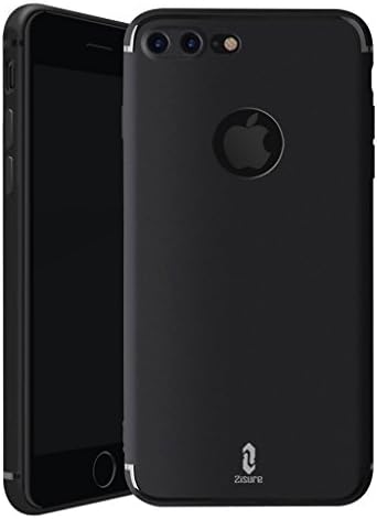 iPhone 7Plus Case,Zisure [TS7] Ultra Thin Soft TPU Cellphone Protection Cases Slim Fit for Apple iPhone 7 Plus 5.5in (BLACK)