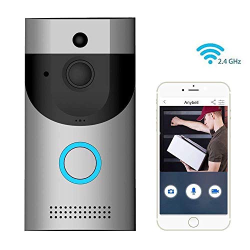 WIFI Video Doorbell, IP65 Waterproof Smart Doorbell with