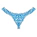 CHICTRY Men's Stain Ruffle Frilly Low Rise Thong Underwear Sissy Pouch Crossdres Panties (Large(Waist:29.0-56.5