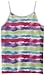 Miss Majesty Big Girls' Rainbow Tie Dye Seamless Cami Tank