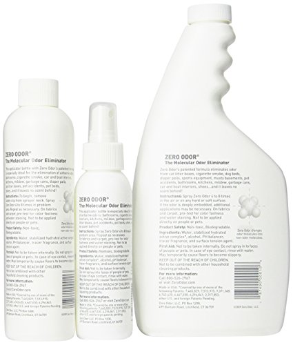 Zero Odor ZOG 1025 General Household Basic Deodorizer Kit